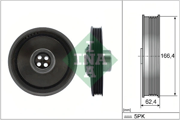Belt Pulley, crankshaft